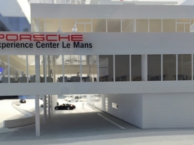 Porsche Le Mans Vue maquette 