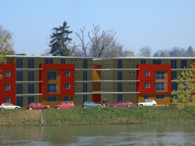 Logements bord de Seine.