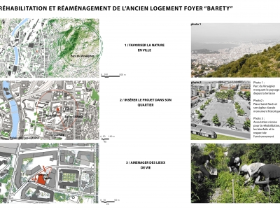 Restructuration d' un immeuble Nice